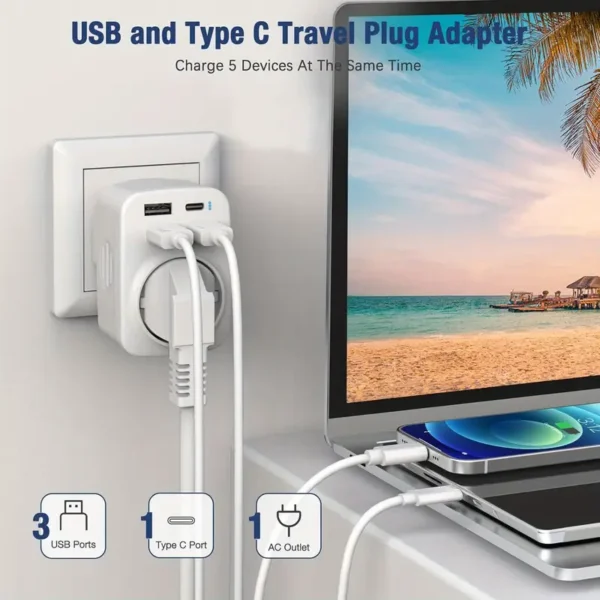 11874eee63cd4dd1a19addd0d77a65f7-goods 5 in 1 UK Power Adapter with 3 USB A Ports