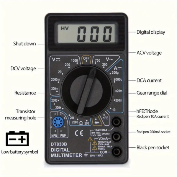 Portable Digital Multimeter