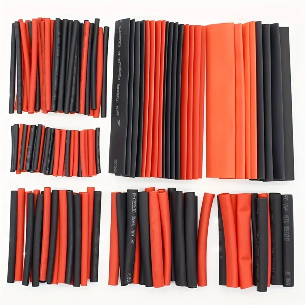 276002ce-535a-471c-a531-ed0bb2bdabb3 127pcs Assorted Black & Red Shrink Tubing