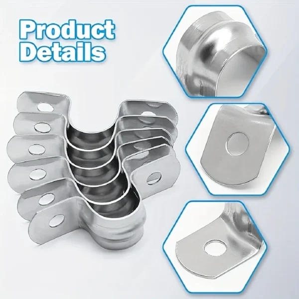 2b51a54b-090a-4c33-83fb-59d060c8782e Stainless Steel Rigid Pipe Clamps