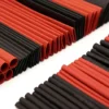 70cdbff3-2649-4701-b9f9-804cf153afb3 127pcs Assorted Black & Red Shrink Tubing