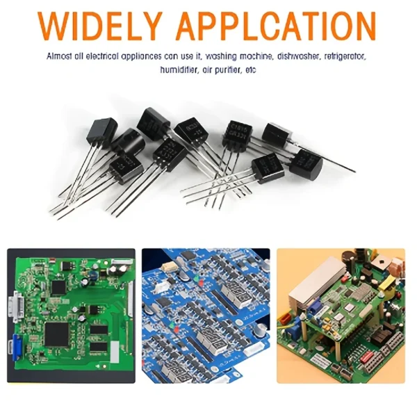 10pcs PNP NPN Transistors Assortment