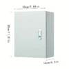 dcc2fa16-1d21-4c5c-b04d-b8ddd81d1273 Industrial Grade Iron Electrical Distribution Box