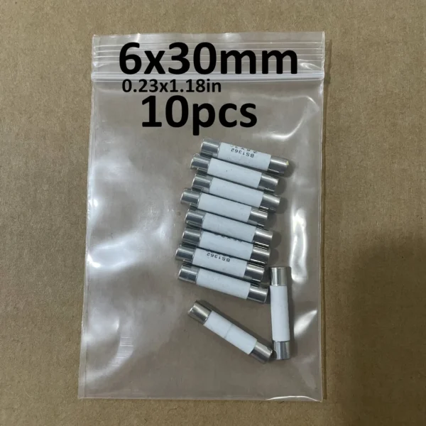 10pcs Ceramic Fuses