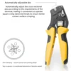 VSC10 Professional Bootlace Ferrule Crimping Tool for 0.25–10mm² Wire End Sleeve Terminals