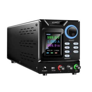 KUAIQU 1000W Programmable DC Bench Power Supply with RS-232 & USB, Adjustable CV/CC Output