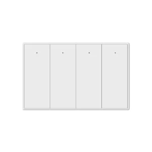 Zemismart Zigbee 4-Gangs Smart Wall Switch with Neutral Wire for Tuya, Alexa & Google Home