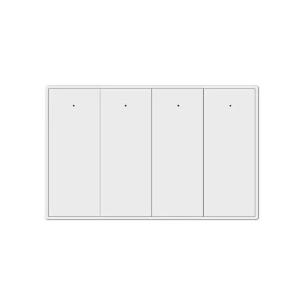 Zemismart Zigbee 4-Gangs Smart Wall Switch with Neutral Wire for Tuya, Alexa & Google Home